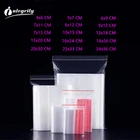 Надежный многоразовый прозрачный пластиковый упаковочный пакет на молнии разных размеров, прозрачный самозапечатывающийся пакет для подарковпеченьяодежды