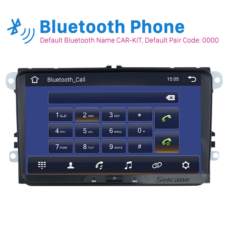 Автомагнитола Seicane мультимедийный проигрыватель с GPS Android 9 0 2Din для