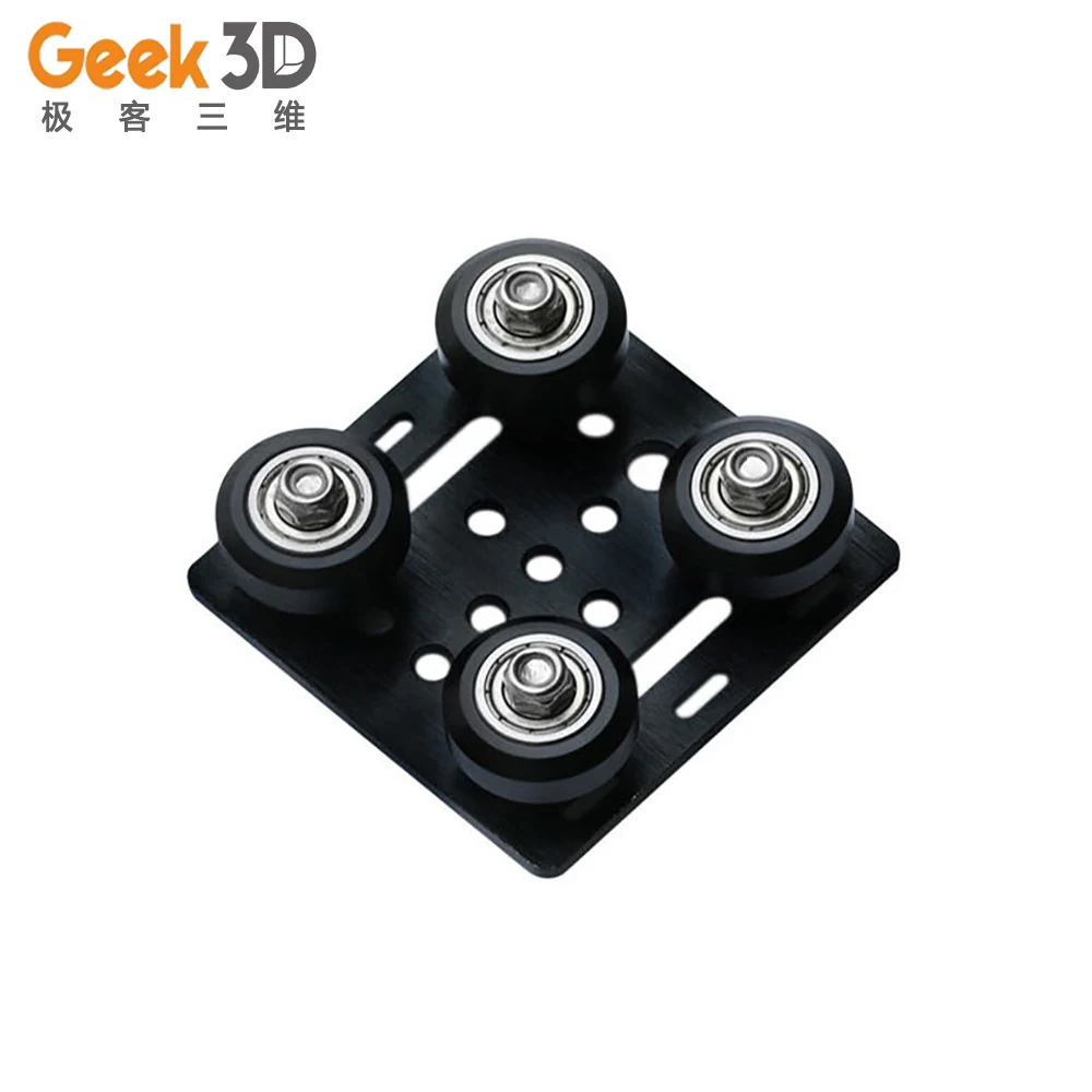 

1 комплект Openbuilds V gantry комплект платформ специальный роликовый шкив для 2020 V-slot Алюминиевые профильные колеса для 3D принтера