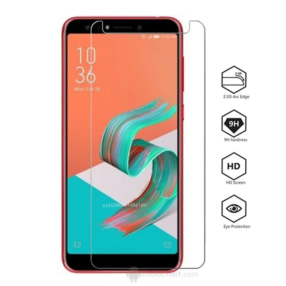 Защитное стекло для ASUS ZenFone 5 Selfie Pro закаленное 5Q стеклянная пленка