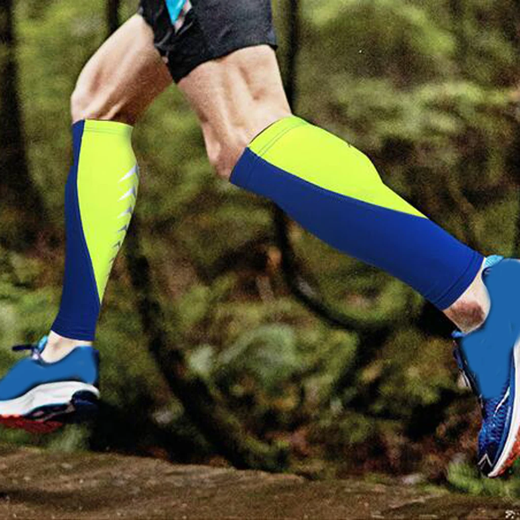 

Running Compression Leg Sleeves Calf Sleeve Protect Leg Stretch Socks Cycle