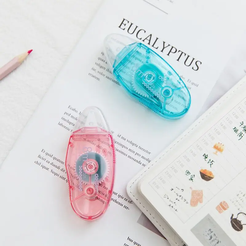 Прозрачный двусторонний скотч MINKYS 6 мм * 8 м | Канцтовары для офиса и дома