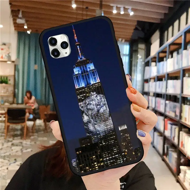 

New York City Phone Case for iPhone 11 12 pro MINI XS MAX 8 7 6 6S Plus X 5S SE 2020 XR