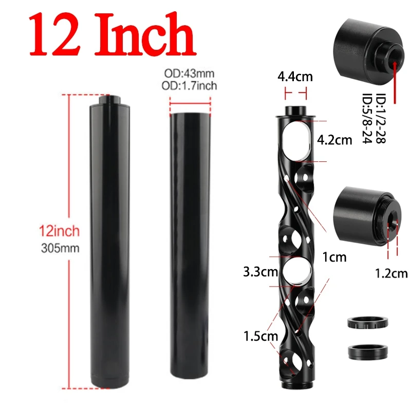 

12-дюймовый автомобильный топливный фильтр, одножильный алюминиевый топливный ловушка, сольвентный фильтр, Удлинительный спиральный фильт...