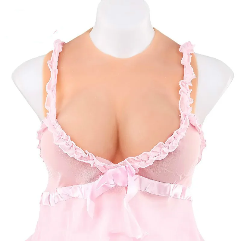 Силиконовая поддельная грудь с чашкой E новый костюм для транссексуалов