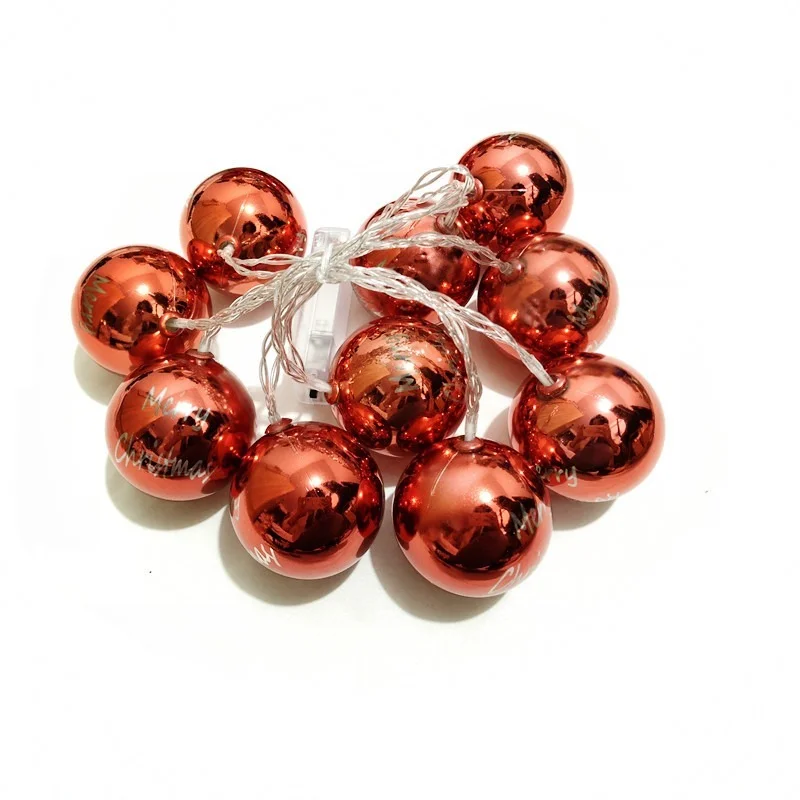 

Ball LED String Lights Christmas Led Light Round Letter Festival Pendant Creative for Xmas Garden Decoration Indoor Home Luces