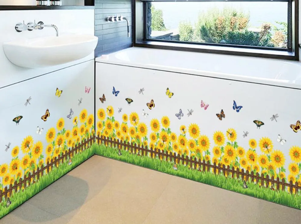 Горячие DIY настенные художественные декорации модные Романтические наклейки с