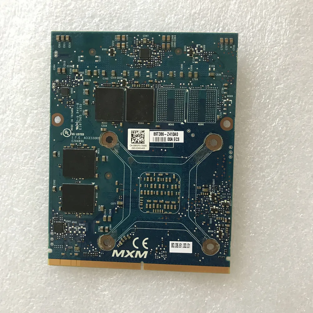 GTX765M GTX 765M N14E-GE-B-A1 Video Vga dell a Scheda Grafica DDR5 2GB MXM для компьютера портативный Dell Alienw |