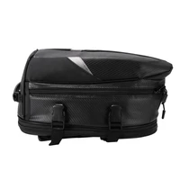 universal motorcycle fabric back bag motorcycle tail bag luggage storage box waterproof expandable