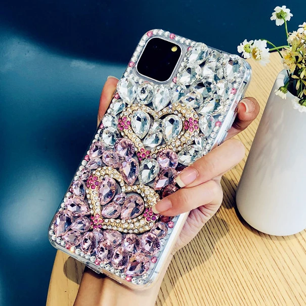 

Sunjolly for Samsung Galaxy Note 20 Case Note 8 Note 9 Note 10 Plus Lite Note 20 Ultra Phone Case Diamond Cover coque