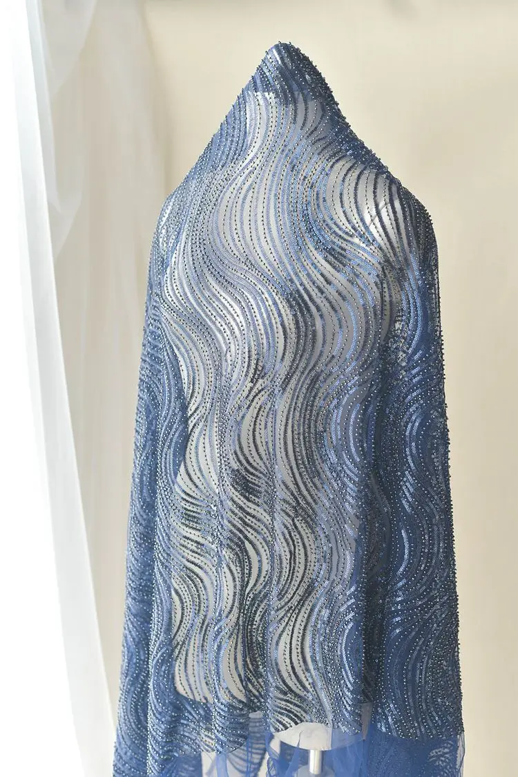 

Фабричное свадебное платье с кудрявой вышивкой из бисера, высококачественные ткани «сделай сам»