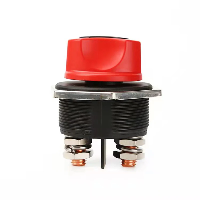 

Battery Switch, 12-48 V Battery Power Cut Master Switch Disconnect Isolator for Car, Vehicle, RV and Boat (On/Off)