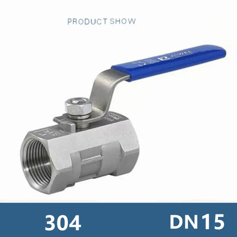 Stainless Steel BallValve SS304 1pc Ball Valve 1/4" 3/8" 1/2" 3/4" 1" 1-1/4" 1-1/2" Female BSP | Обустройство