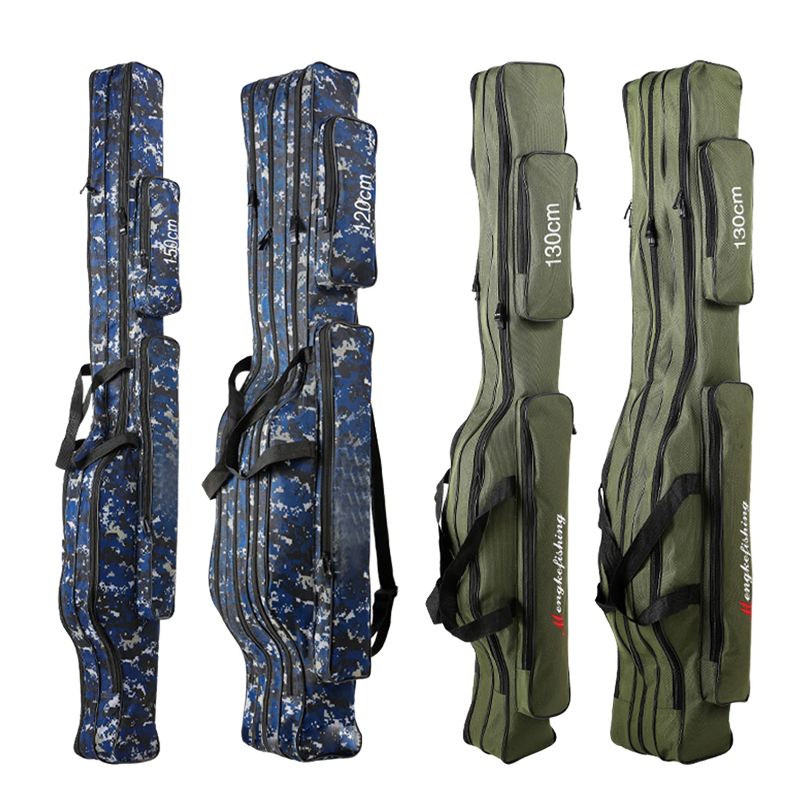 Сумка для удочки сумка переноски хранения 110 см/120 см/130 см/150 см 2/3 слоя большая