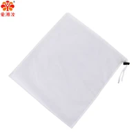 aixiangru tea strainer bag soybean milkjuice separator large non woven fabrics gauze fine hole can be reused tea strainen white