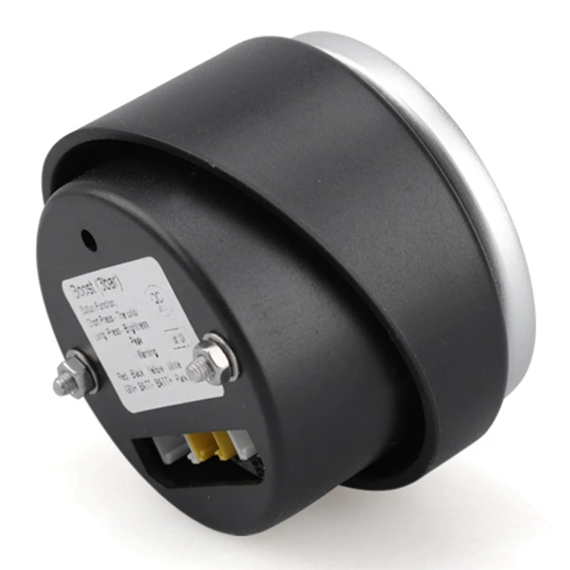 

CNSPEED 1-3Bar LED 10-Color Stepper Motor Booster with 0-10 BAR Oil Press Meter LED 10-Color Oil Pressure Gauge