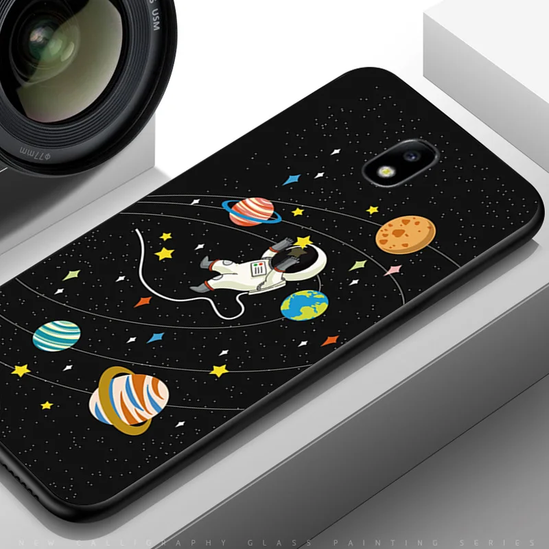 TPUBLK506 Для samsung J2 J4 Core лист черный чехол ТПУ J2J4J5J7 премьер задняя крышка чехол s Galaxy J3J5J7 бампер оболочки J2Pro J250F J4 J6Plus - Цвет: TPUBLK506