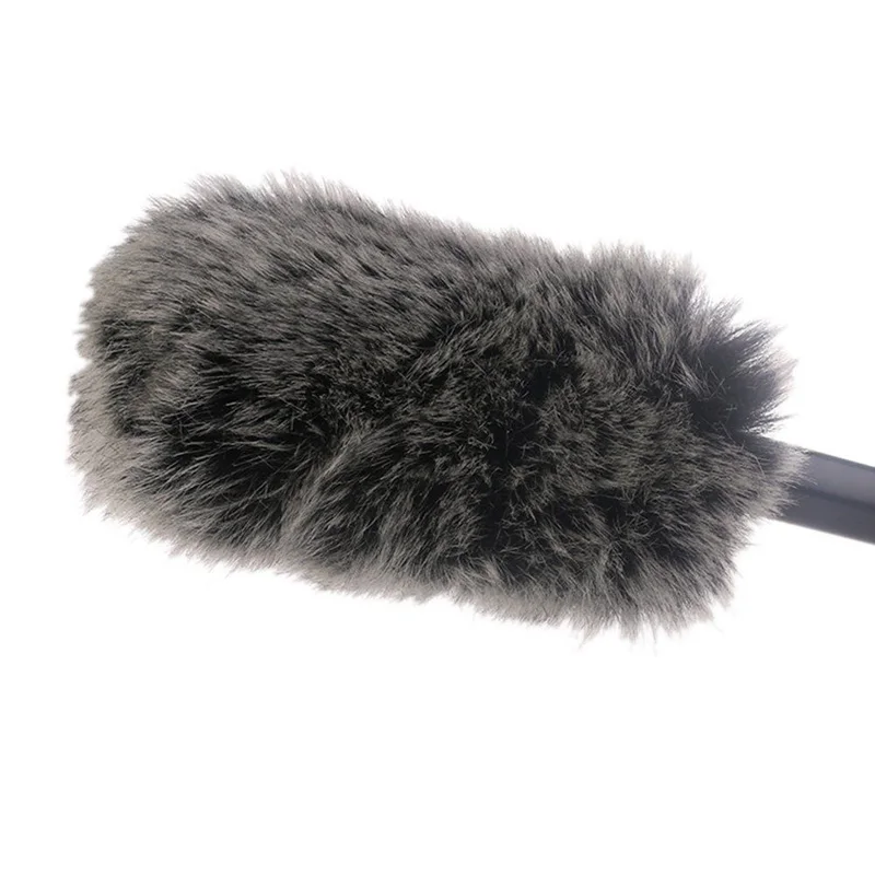 

Artificial Fur Microphone Windshield Cover Windscreen Muff For VideoMic Go For Takstar SGC-598 For Nonsha NA-Q7 MIC-01 MIC-121