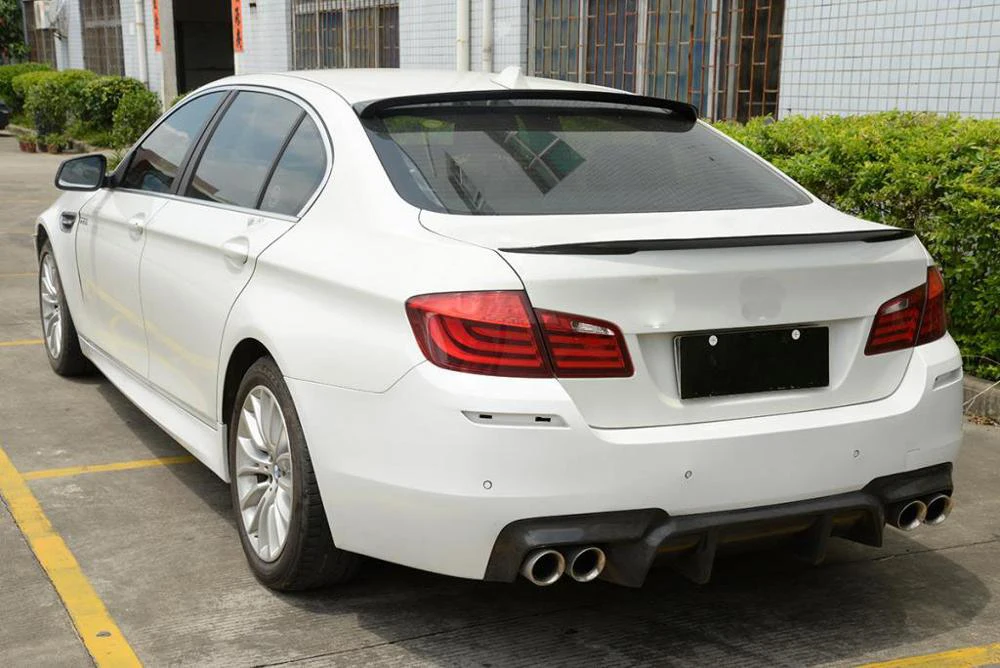 Задний спойлер F10 для багажника из углеродного волокна BMW 5 серии 518d 520i 525d 530i 535i 550i