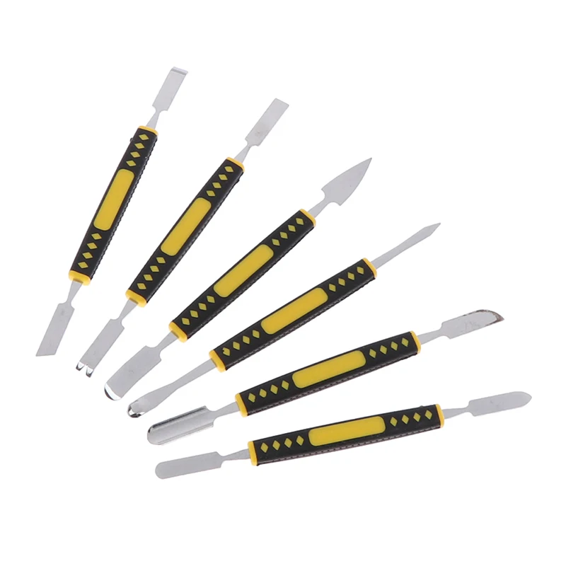 

6pcs/set Metal Spudger Hand Tools Sets Prying Opening Repair Tool kit For Mobile Phone Notebook Dual Heads