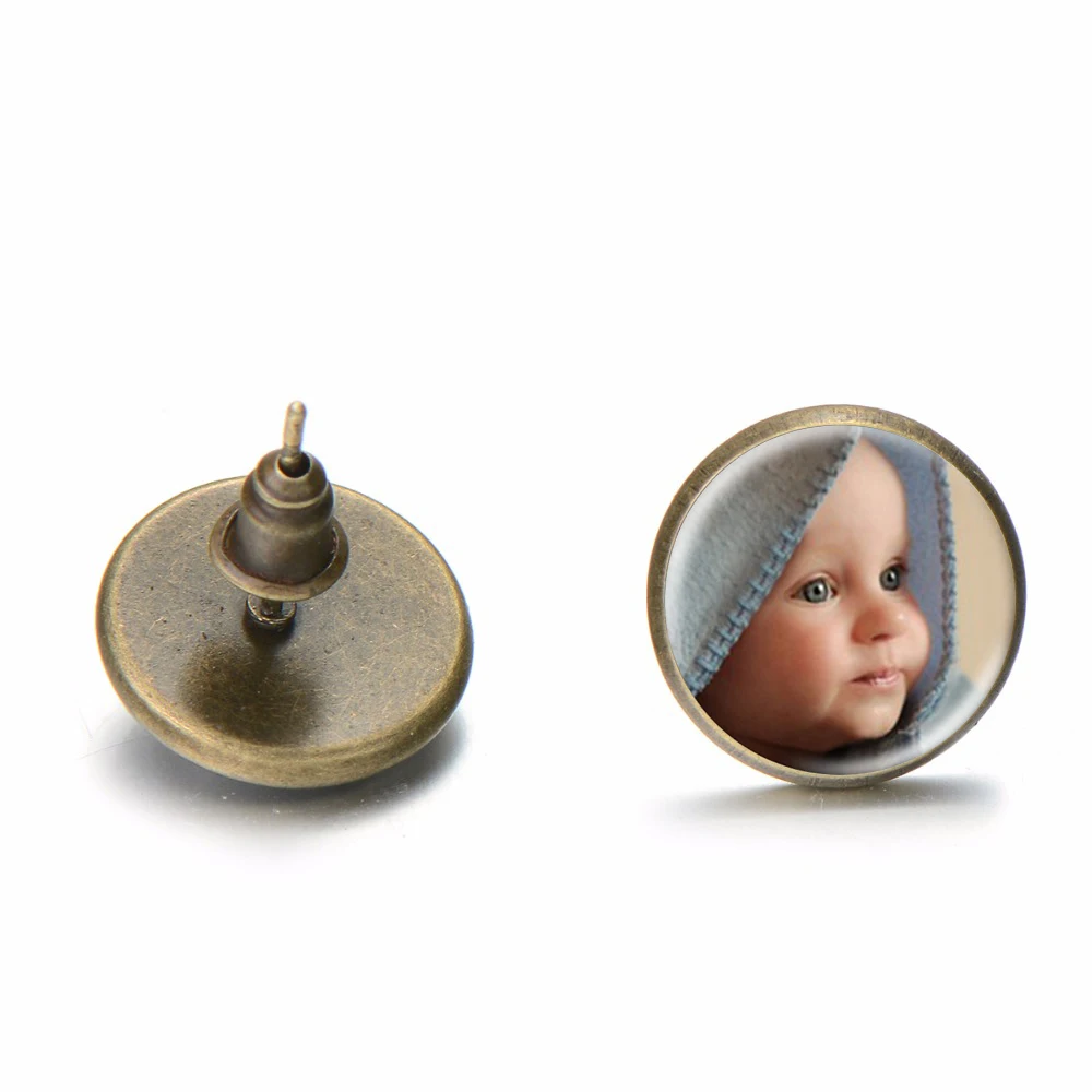 Азиатских новый дизайн индивидуальные серьги персонализированные футболки для