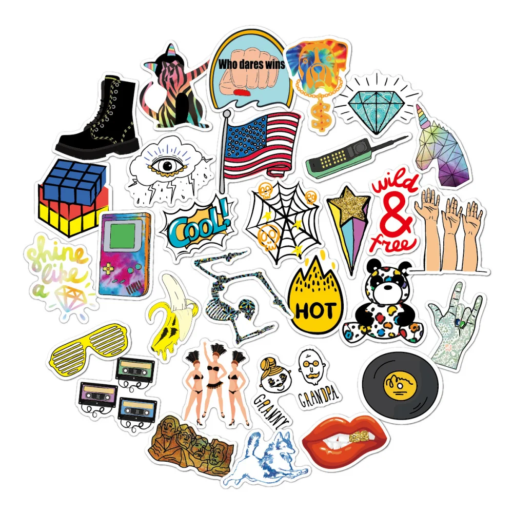 Рисунки наклейки эстетика