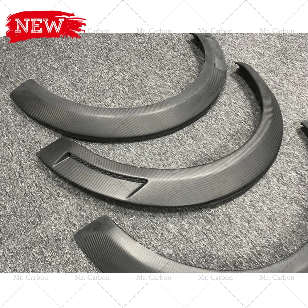 Для MINI F56 COOPER S углеродное волокно стекло широкое крыло отделка кузова Комплект