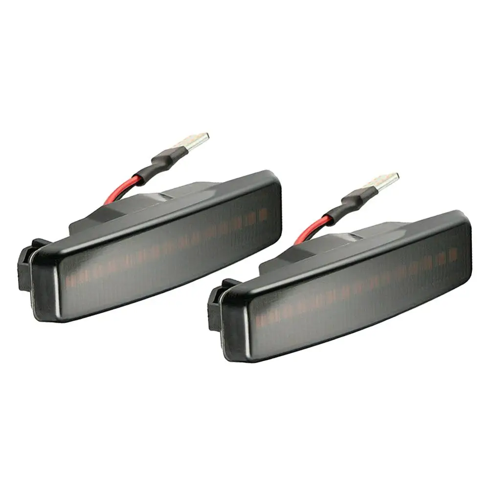 2 шт. светильник с динамическим поворотом боковой маркер крыло подходит для BMW 5