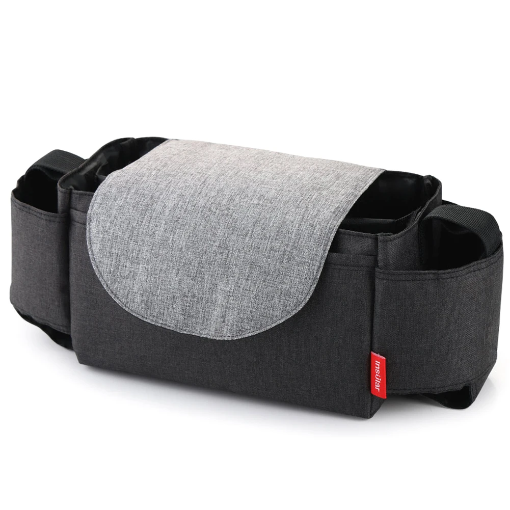 

Flip Type Hanging Multi Pocket Portable Diaper Organizer Storage Bag Multifunction Shopping Collection Stuff Straps Stroller Use