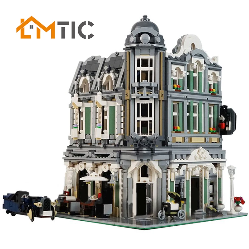 Конструктор MOC игрушечный набор строительных блоков в сборе квадратная