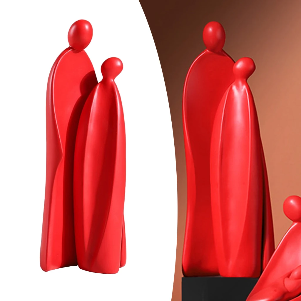 

Nordic Abstract Human Family Sculpture Ornament Statue Shelf Tabletop Decor
