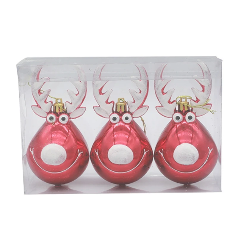 

Christmas Pendant Plastic Lollipop Candy Ice Cream Elk Star Snowman Pendants for Xmas Tree Home Party Decoration Hanging