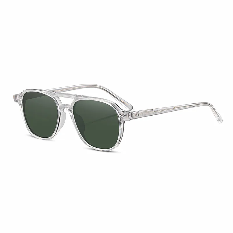 Classic Pilot Polarized Sunglasses Men Vintage Square Driving Sun Glasses Women's Sunglass with UV400 Protective Mirror Lenses |