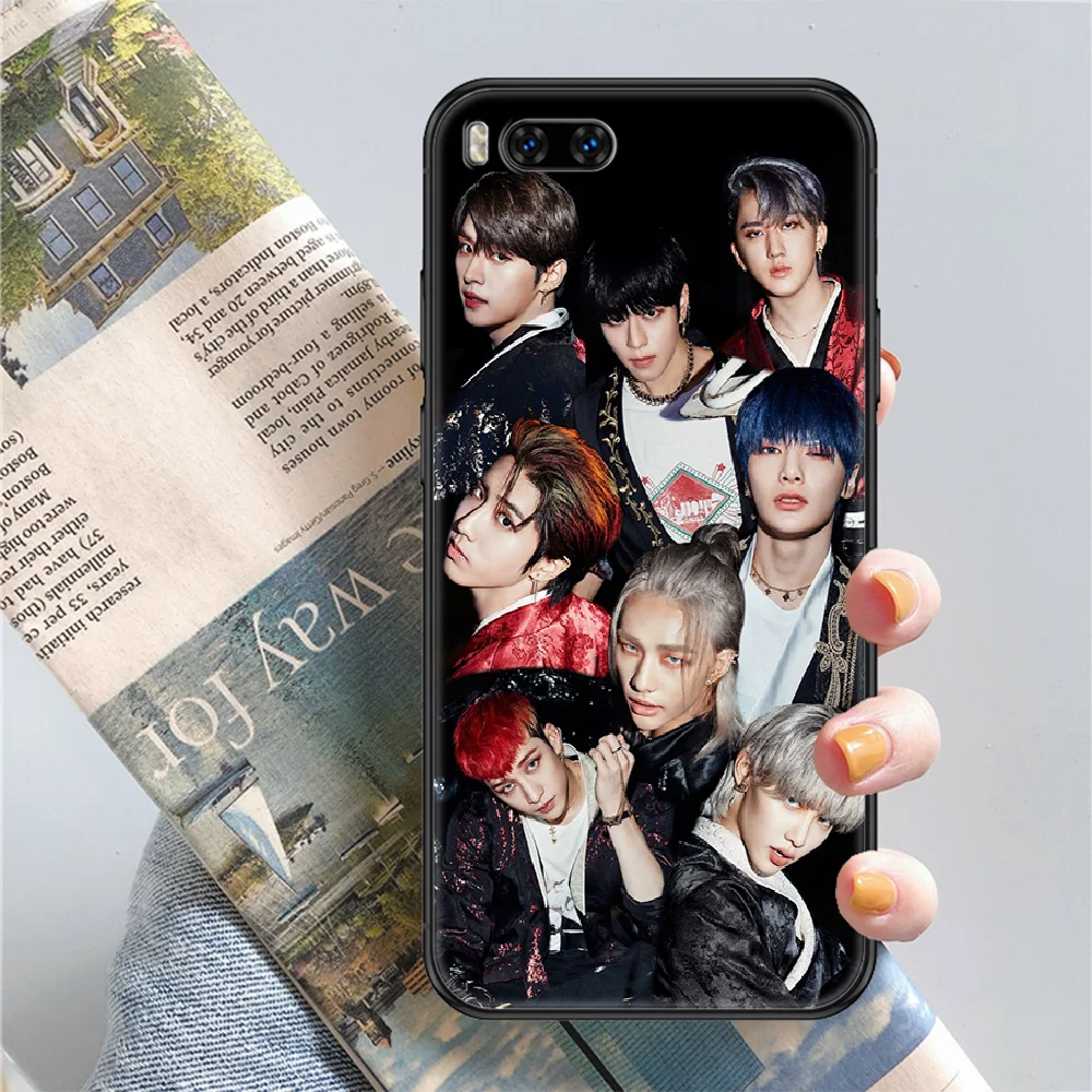 Чехол для телефона Kpop Stray Kids Xiaomi Mi Max Note 3 A2 A3 8 9 9T 10 Lite Pro Ультрачерный