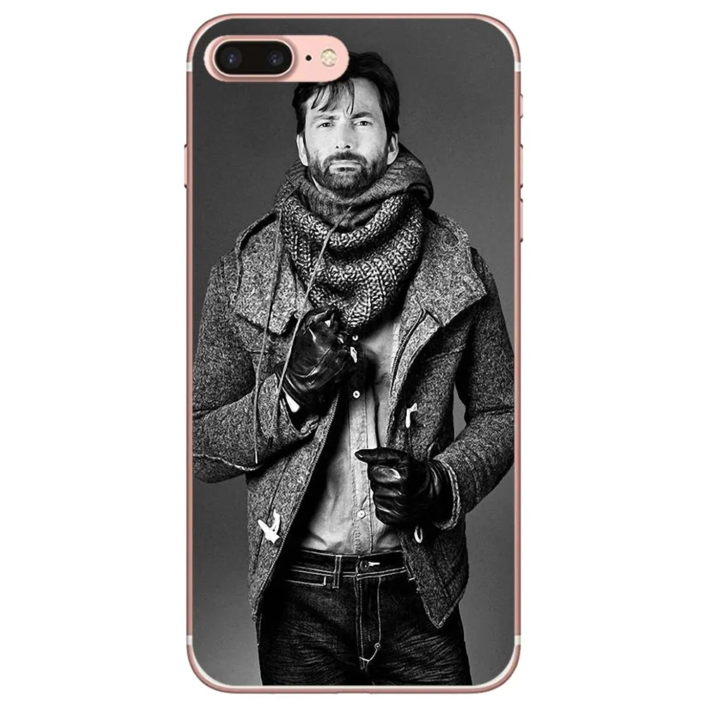 Для iPhone 10 11 12 13 Mini Pro 4S SE 5C 6 6S 7 8 X XR XS Plus Max 2020 Tardis Доктор Кто с Дэвидом Теннант чехлы