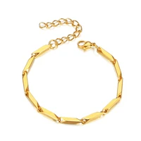 35mm men chain bracelet gold color irregular geometry chain bracelet for men women punk wrist jewelry braslet 2021 dropshipping