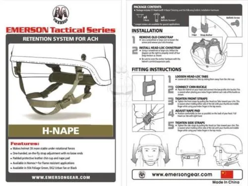 Тактическая Военная уличная система крепления шлема FMA для охоты MICH H-nap TB268/269 |