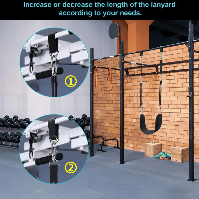 

Gym Fitness Horizontal Bars Resistance Bands Pull Ups Assist Slings Straps Chin-up Bar Hanging Belt for Home Arm Muscle Training
