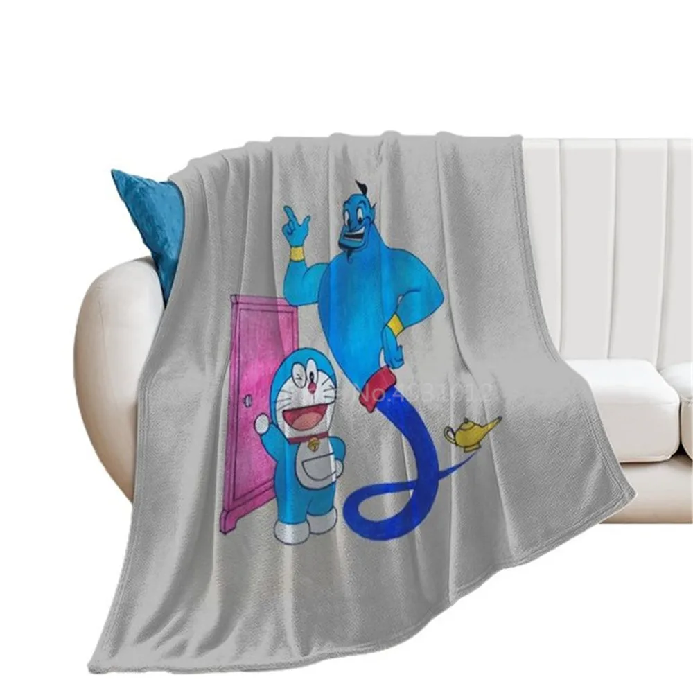 

New Doraemon Girl Anime Blanket Plush Velvet Warm Decoration Soft Bed Home Throw Sofa Blankets Kid Adult Christmas Gifts