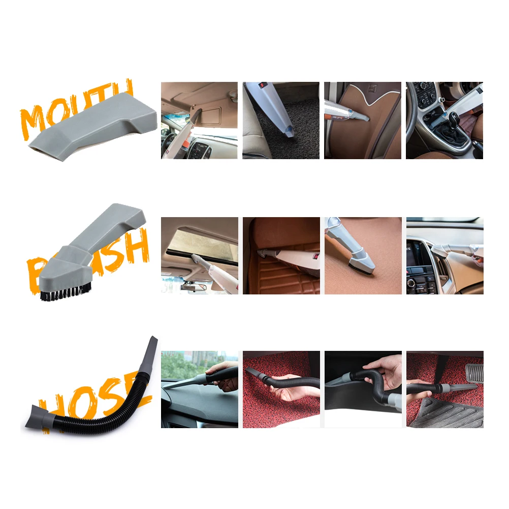 

Carbole handheld vacuum cleaner cordless vacuum cleaner with 12V lithium battery powered charging quick charge LED power display