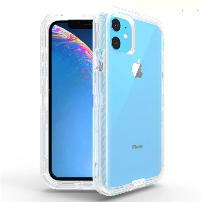 Защитный чехол для iPhone 12 13 Pro Max Mini X XS Max XR, чехол для iPhone 11 Pro Max 6 6s 7 8 Plus SE2, гибридный тяжелый противоударный чехол