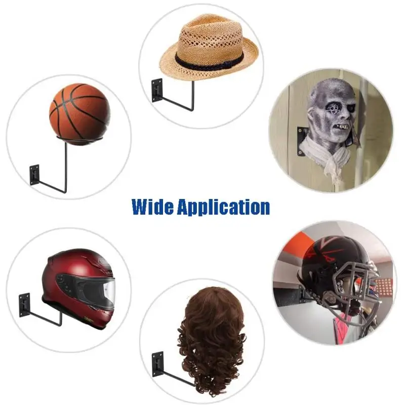 

15 шт. настенное крепление шлем Дисплей держатель стойки вешалки для рыбака шляпа от солнца, кепки