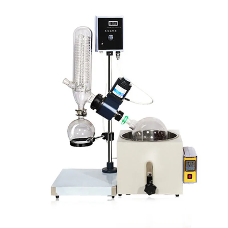 

Quality Laboratory Small Volume Rotary Evaporator 0.25- 2L Vacuum Decompression Extraction Distiller Machine