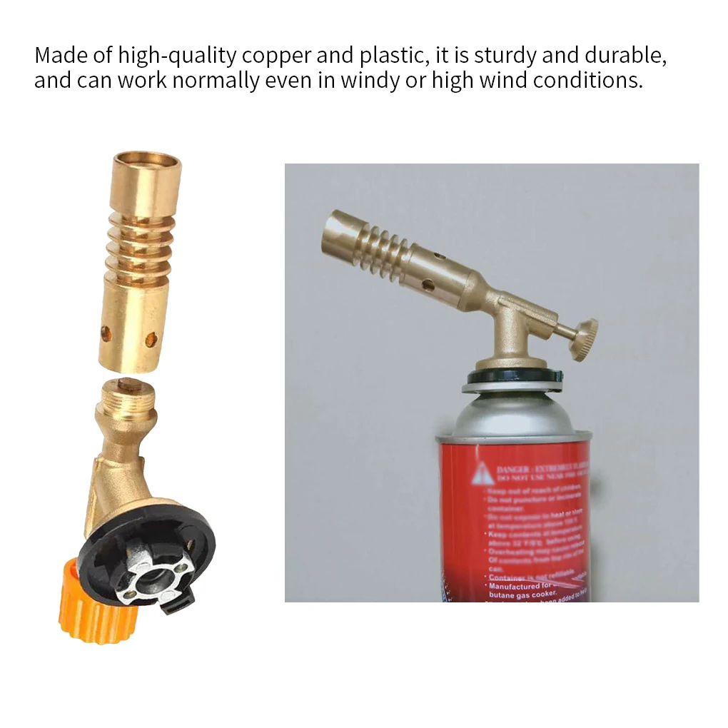 Регулируемый удар фонарь переносная газовая Сварочная горелка БУТАНОВОЙ