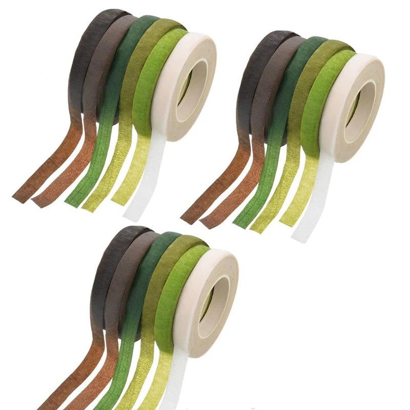 18 шт цветочные ленты самоклеющиеся обертывания s флорист стволовых обертывание
