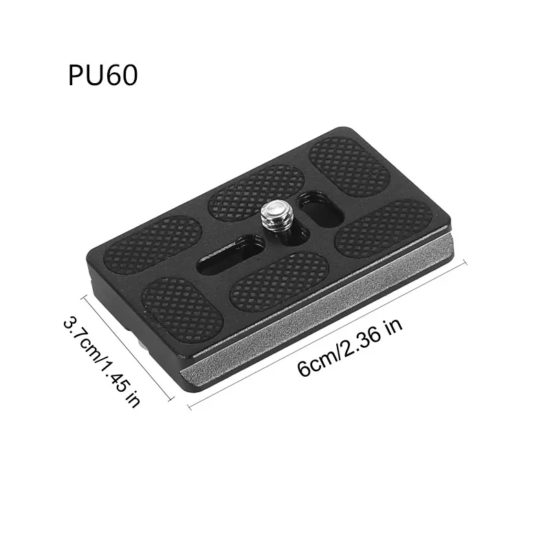 BEESCLOVER PU100 PU70 PU60 PU50 PU40 Quick Release Arca Swiss Benro Plate Ballhead Tripod Quick Release Plate для камеры r60