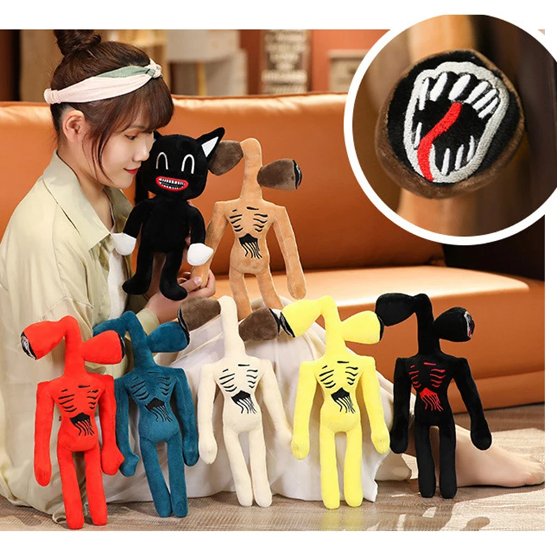 Новинка лидер продаж плюшевая кукла с головой сирены из аниме игрушки страшный