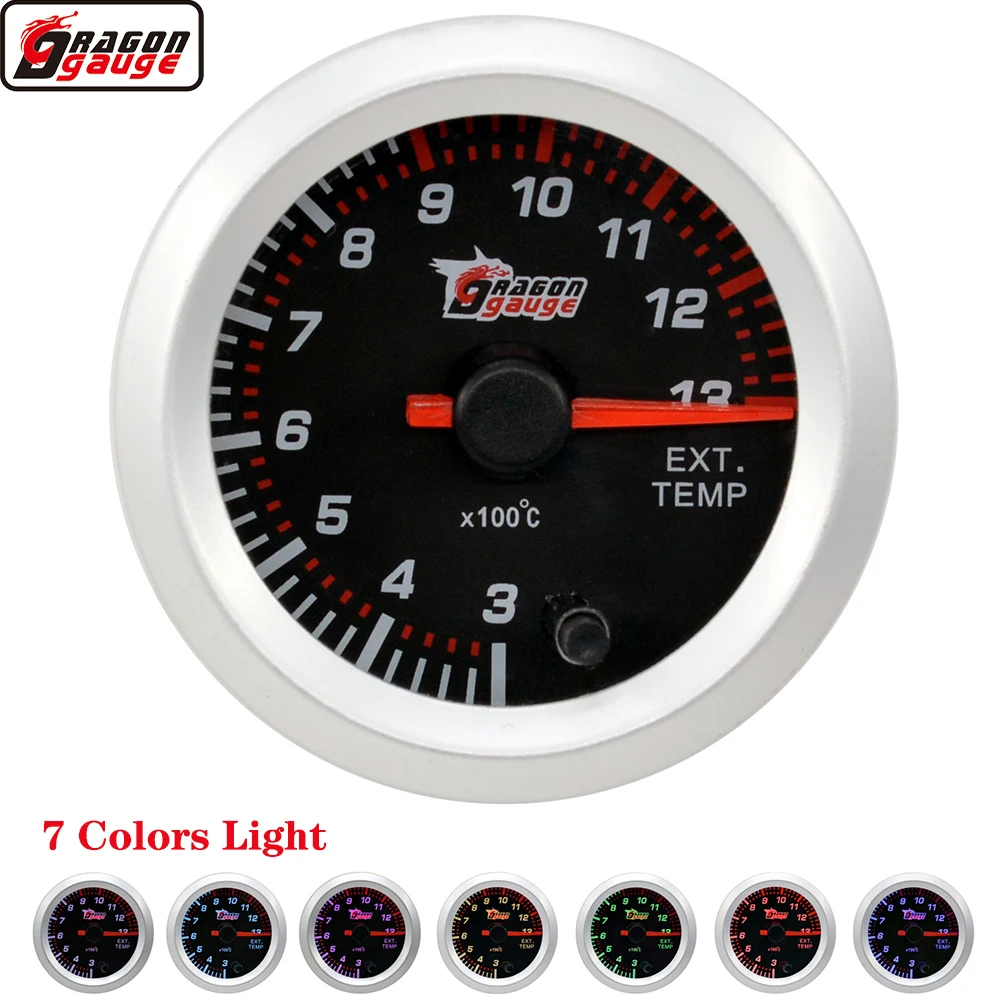 Дракон УФ фильтр 52 мм с автоматической выхлопных газов Температура датчик