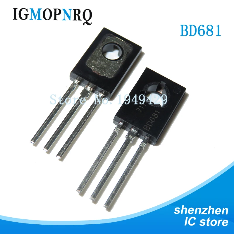 20 шт./лот TO-126 Darlington 4A / 100V new | Электронные компоненты и принадлежности