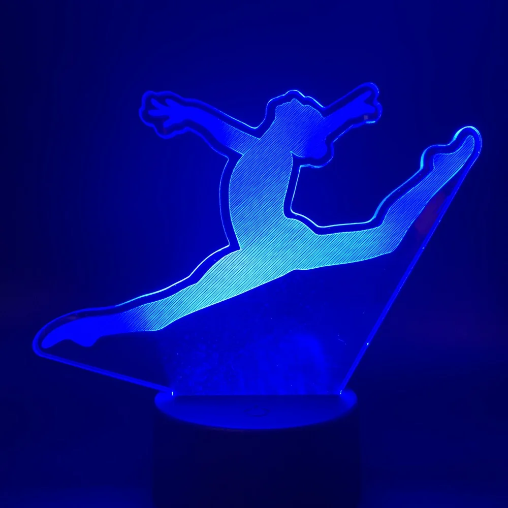 3D лампа спортивный гимнастический настоящим подарком для детей визуальный